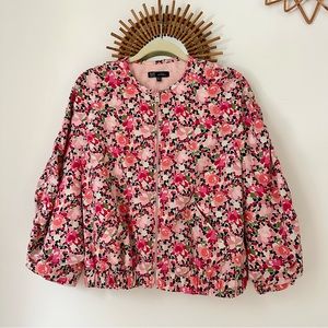 Zara Floral Bomber Jacket - As Seen on Netflix’s ‘Sex Education’